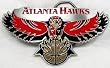 Atlanta Hawks Enamel Belt Buckle, NBA Basketball Buckle