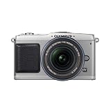 Olympus Corporation E-P1 Silver 12.3 MP Digital SLR Camera Body Only/No Lens Included (262814)