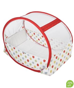 Koo-di Pop-Up Bubble Cot - Polka Dot