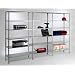 Mammut� Regalset - 160 cm Breite, beliebig erweiterbar - verzinkt, 160x200x35