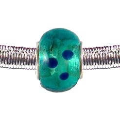 Pandora / Troll Style Charm Bead - (Z14) Murano Style / Lampwork Glass