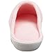 Isotoner Women's Terry Embroidered Scalloped Clog, Pink, 8.5-9 M US