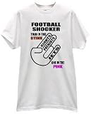 FOOTBALL SHOCKER GO JETS IN THE PINK TWO OTHERS IN THE STINK T SHIRT jersey
