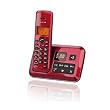 Olympia Certo Answer rot schnurloses Telefon mit Anrufbeantworter
