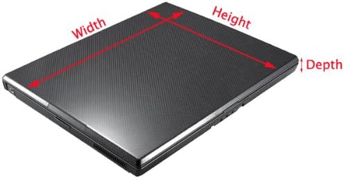 15 Inch Colorful Swirls DOUBLE Sided Print Pattern Design Black Dual Compartment Laptop Carrying Case Notebook Slipcase Bag Netbook Sleeve Cover + Detachable Padded Adjustable Shoulder Strap for Macbook Pro Vaio Acer Asus Dell HP Sony Toshiba