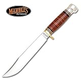 Marbles Trailmaker Knife Stacked Leather