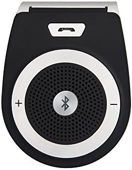 NewRice 3W speaker(3.0) Wireless Bluetooth Visor Speaker Phone Handsfree car/Vehicle Kit for iphone Blackberry, Samsung, Motorola, LG, HTC, Smartphone ipad2/3/4/mini, Tablets and more (black)
