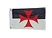 quarks Templar Knights Flag Polyester 12 X 18 Inches Boat Motorcycle Fort