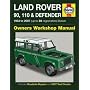 Haynes Workshop Manual Landrover 90 110 Defender
