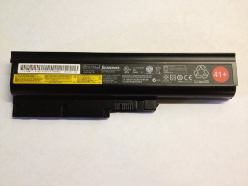 Real / Original Retail Packaged - Factory Sealed Lenovo 6 Cell Superior Li-ion Battery 41+ for Lenovo Thinkpad Series - R60, R60e, T60, T60p, Z60m, Z61e, Z61m, R500, T500, W500 and the Non-14 Inch Encyclopaedic Screen R61, R61e, R61i, T61 / Used in T61 15