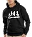 Produktbeschreibung:Trendig und modisch geschnittenes Sweatshirt mit Kapuze.Extra weiches Material 
aus 80% gek�mmter Baumwolle und 20% Polyester.Maximalen Tragekomfort.Doppellagige Kapuze mit 
Kordelzug. Set-In-�rmel mit �rmelb�ndchen und Taillenbund aus Rippstrick mit Elasthan.Aufgesetzte 
K�ngurutasche.Hochwertige Doppelnahtverarbeitung.DieKapuzensweatshirts sind nat�rlich 
Einlaufvorbehandelt, damit es auch nach mehreren Waschg�ngen die Form nicht verliert. 
Gr��entabelleAufdruck: Standardm��ig sind unsere Produkte mit dem Flexdruckverfahren versehen und 
zertifiziert nach�ko-Tex Standard 100, somit �kologisch unbedenklich und frei von PVC, Weichmachern 
und Schwermetallen Beim Flexdruckverfahren wird unter Einsatz von Druck und gro�er Hitze die Folie 
mit dem Textil verschwei�t. Der Vorteil des Flexdrucks besteht darin, dass diese Druckart 
strapazierf�hige und besonders haltbare Drucke hervorbringt. Au�erdem ist die Farbbrillianz sehr gut 
und langlebig. �kologie: Alle Produkte sind Schadstoffgepr�fte Textilien nach �ko-Tex Standard 
100Was ist �ko-Tex Standard 100? Unter dem Motto "Textiles Vertrauen" stehen die unabh�ngigen 
Pr�finstitute der Internationalen �ko-Tex Gemeinschaft mit ihren Schadstoffpr�fungen nach �ko-Tex 
Standard 100 seit 1992 f�r gesundheitliche, sowie hautfreundliche einwandfreie Textilprodukte aller 
Art.