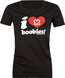 KEEP A BREAST I Love Boobies Womens Tee