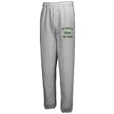 NCAA Charlotte 49ers Ash Fleece Lounge Pants (Large)