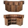 Pueblo Bar - Small (Natural) (43"H x 79"W x 26"D)