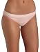 Calvin Klein Women's Seamless with Lace Bikini,Warm Glow Strip,Small