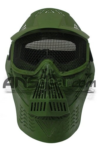 Airsoft Full Coverage Tactical - Green