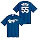 RUSSELL MARTIN (LOS ANGELES DODGERS) NAME AND NUMBER T-SHIRT (ROYAL) (2X-LARGE)