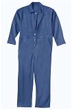 River's End IL50 Cotton Button Coveralls Tall