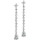 Celebrity Style Fashion Jewelry - Ali Larter - Bridal Jewelry: Maleah's CZ Dangle Earring