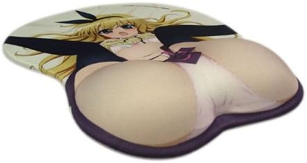 3D Cartoon Shameful Girl Aniem Mouse Pad