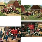 Karmin 500 Piece Jigsaw Puzzle 4Pack Farmall Tractor Series Puzzles 41yFI5UUHmL. SL160 Karmin 500 Piece Jigsaw Puzzle 4Pack Farmall Tractor Series Puzzles