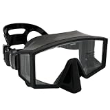 Promate Hammerhead Tri-View Frameless Mask Clear - Black