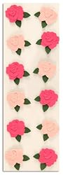 Martha Stewart Crafts Stickers Roses Pink By The Package