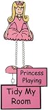 Princess fun door plaque