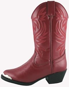 Smoky Mountain Kids Western Mesquite Boots - Red Child 9.5