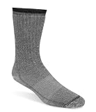 Wigwam Merino Wool Comfort Hiker 2 Pack Sock - CHARCOAL Medium