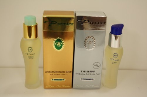 Premier Eye Serum + Concentrated Facial Serum with Vitamin E & C