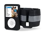 Belkin iPod Nano 3G Silicone Sleeve - With Armband - Black