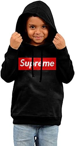 Kid's Supreme Brand Logo Hooded Sweatshirt