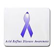 Acid Reflux Disease Awareness Ribbon Mouse Pad