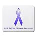 Acid Reflux Disease Awareness Ribbon Mouse Pad