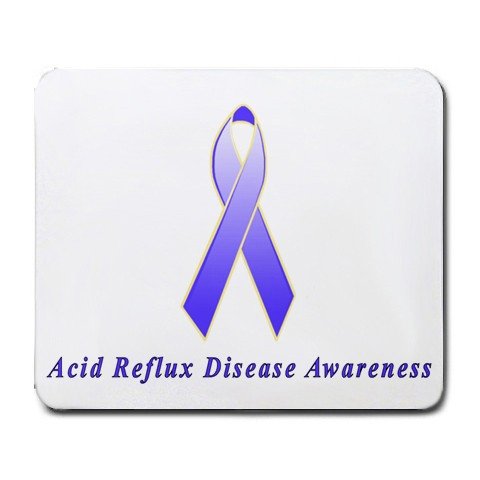 acid_reflux - Acid Reflux Disease Awareness Ribbon Mouse Pad - B002DQJ6MW