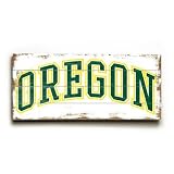 University of Oregon Classic Arch Wood Sign (90 x 14)