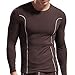 Lucky Couple® Men's Thermal Crewneck Top Midweight Slim Fit Wicking Cold Weather
