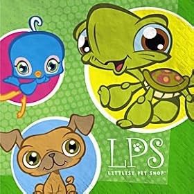 Littlest Pet Shop Lunch Napkins 16ct