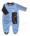 Stylish Puppy Applique Footie