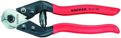 Knipex 9561190 7-1/2-Inch Wire Rope Cutters