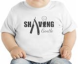 Shaving gentle オーガニックベビーTシャツ 12 - 18 Months