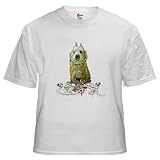 Bouvier des Flandres Fawn White T-Shirt Cherry o'neill White T-Shirt by CafePress