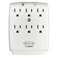 Home Theater 6-Outlet Wall-Mounted Surge Protector Power Strip