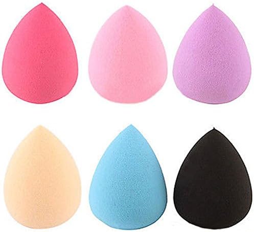 Ocaler®Bottle Gourd Sponge Water Drop Shape Sponge Flawless Smooth Pro Beauty Makeup Powder Puff (4 pcs Pack, Water Drop Shape Sponge)