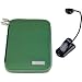Kindle 2 Neoprene Sleeve Case Cover (Green Tea) with Mighty Bright XtraFlex Reading Light