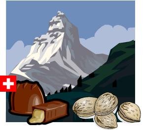 45 Swiss Chocolate Almond Flavored Java Podz Individually-Wrapped Gourmet Coffee Pods... by Chocolate Almonds