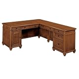 DMI Office Furniture 7480-48A Antigua 66' W L-Shape Computer Desk with Right Return