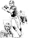 Kansas City Chiefs Joe Montana Kansas City Chiefs By Michael Mellett 16 X 20 - Unframed