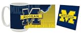 Michigan Wolverines Mug & Coaster Combo